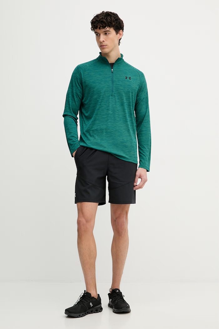 Under Armour hanorac de antrenament bărbați 1382797 verde SS26