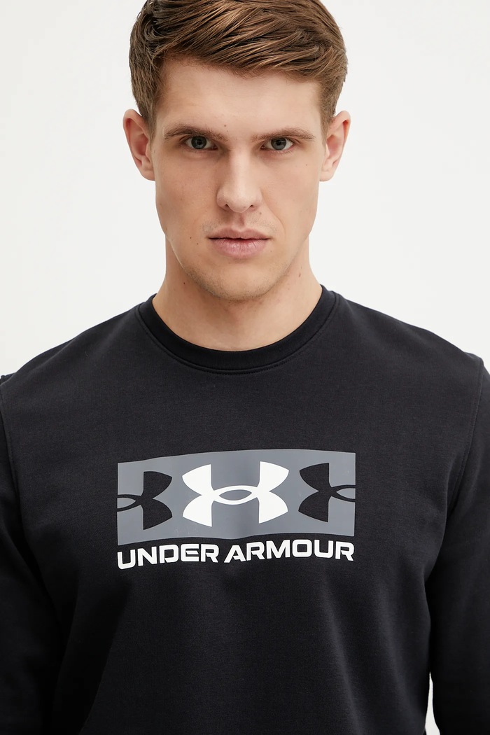 Bluza Rival Terry Under Armour 1390140 negru