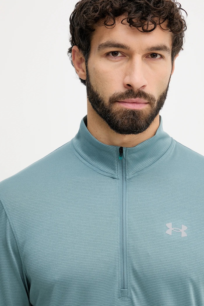 Pulover za tek Under Armour Launch zelena 6005542