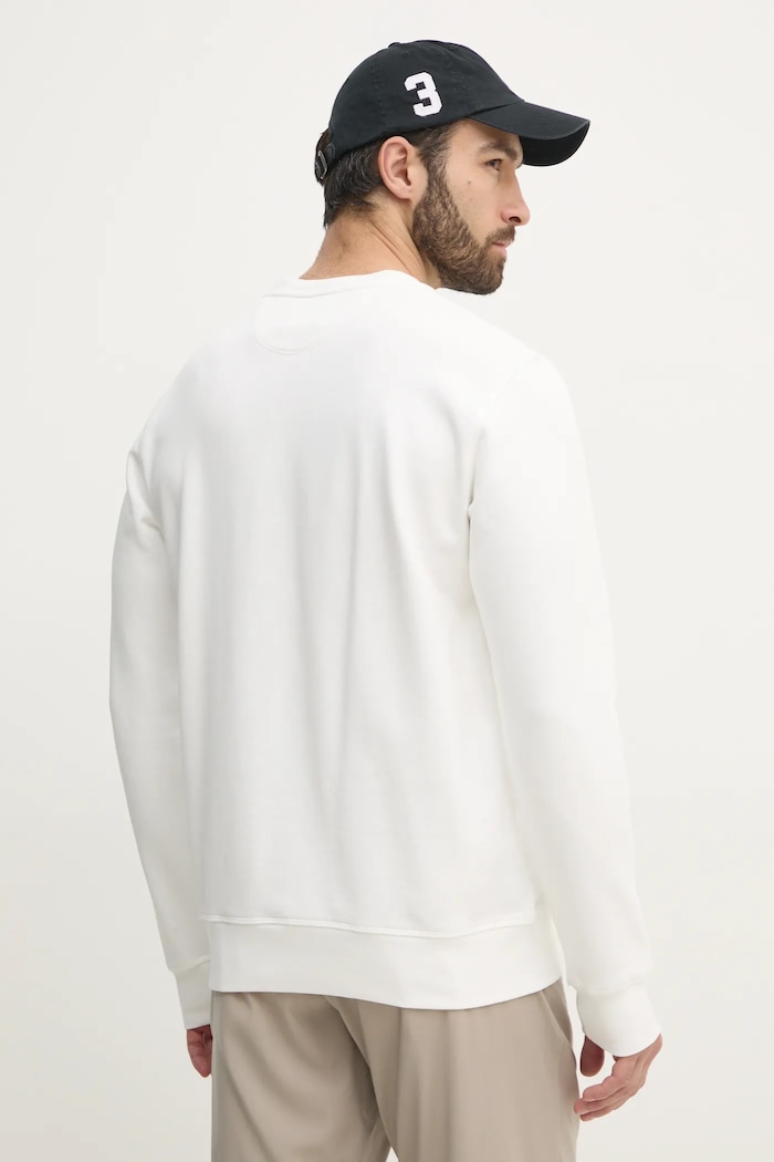 Odzież Hackett London bluza bawełniana HM581350 biały