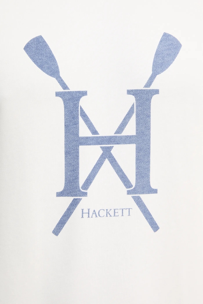 Hackett London bluza bawełniana HM581350 biały