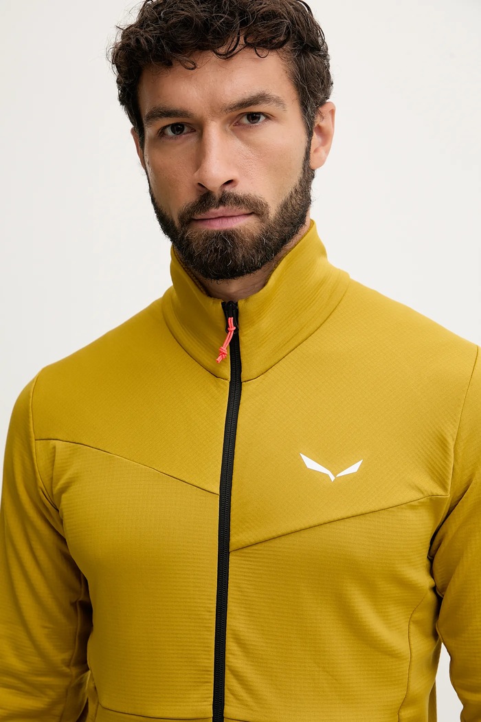 Športni pulover Salewa Puez Cammino rumena 00.0000029094