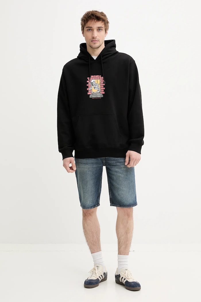 Vans Bluza bawełniana VN000NHSBLK1 czarny SS25