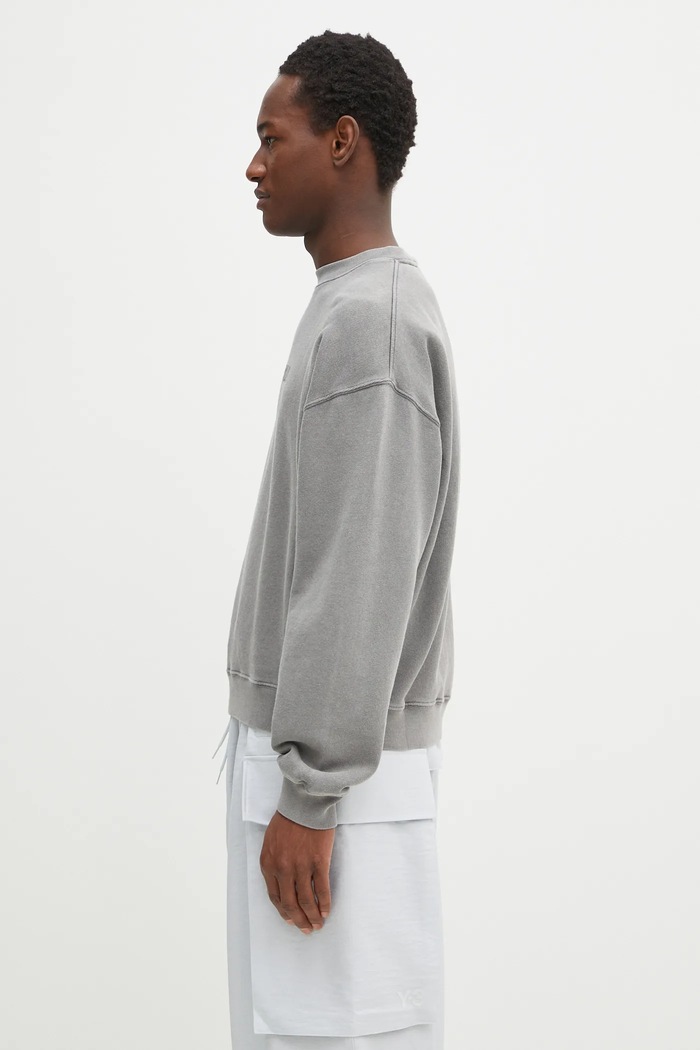 Хлопковая кофта Axel Arigato Distort Washed Sweatshirt A3122001 серый SS25