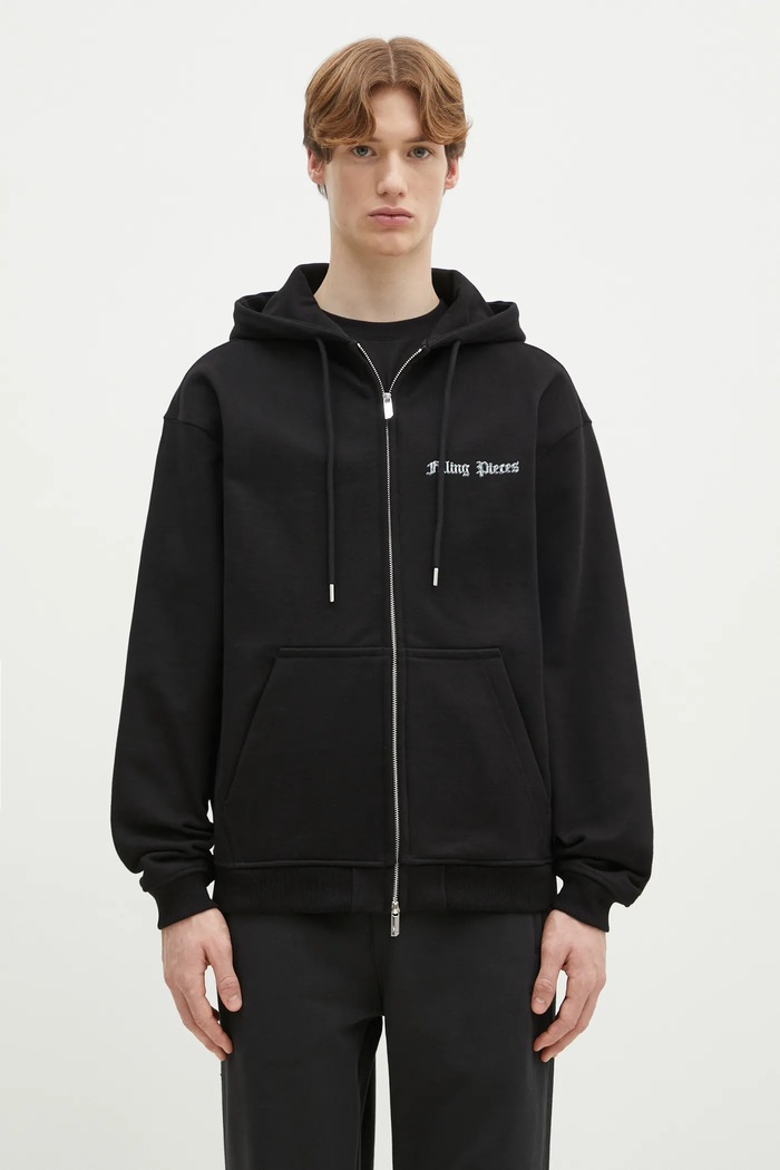 Îmbrăcăminte Filling Pieces hanorac de bumbac Chrome Flower 95299821861 negru