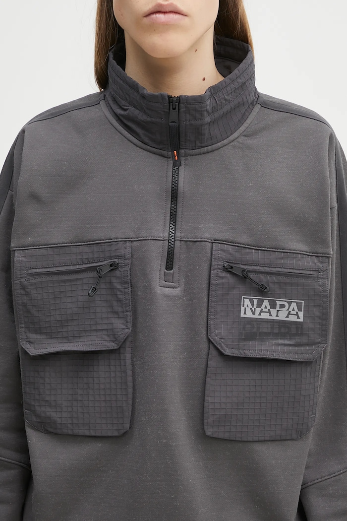 Napapijri sweatshirt B-Tusco Hz gray NP0A4IC9H981