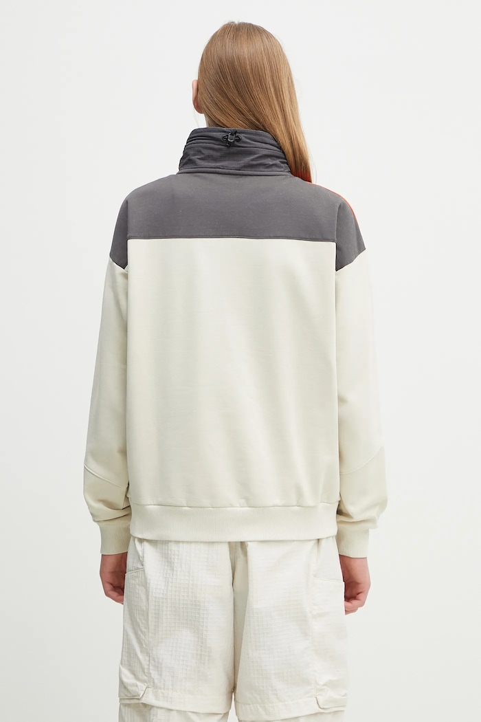 Clothing Napapijri wool blend sweatshirt B-Tusco Hz NP0A4IC9N1J1 beige