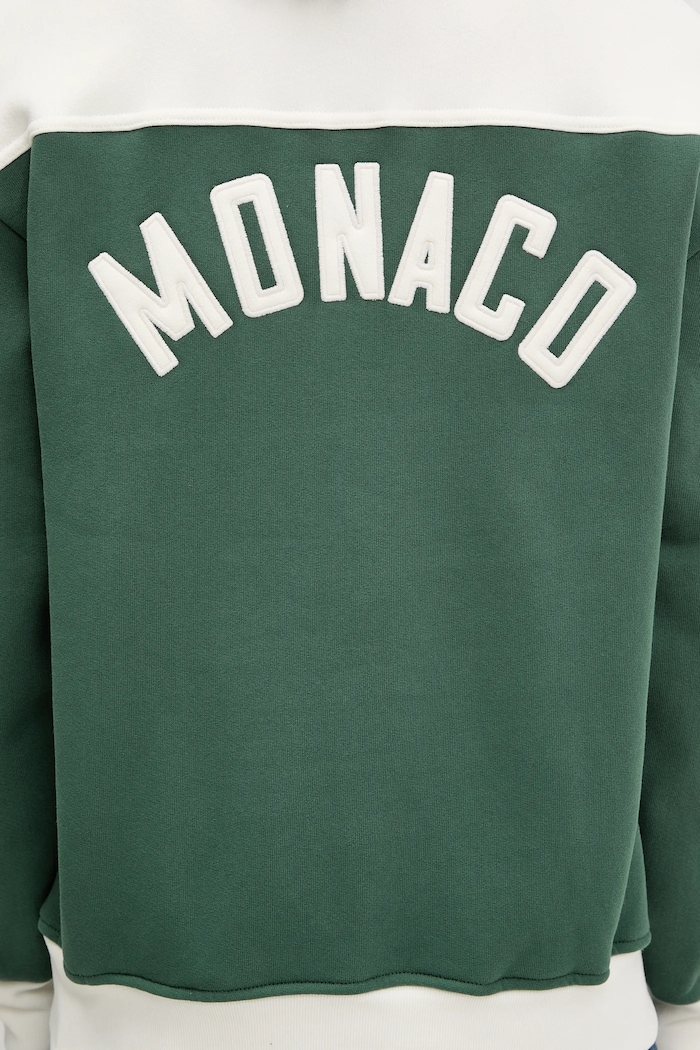 RHUDE felpa in cotone Monaco verde RHSS25SW01012