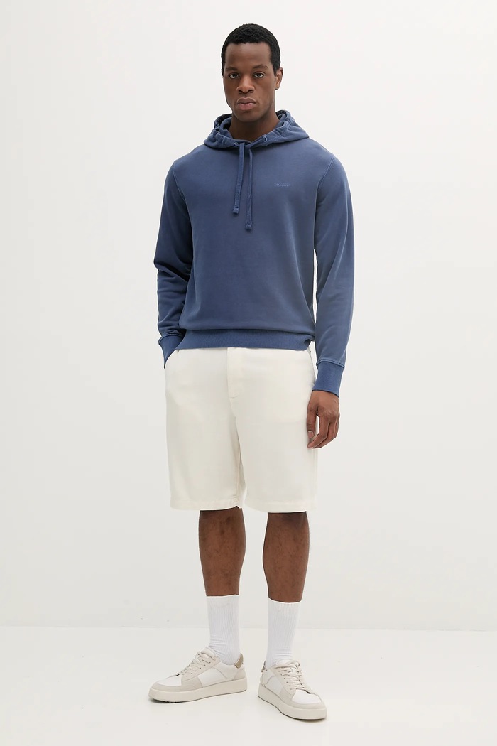 Gant hanorac de bumbac 2067035 bleumarin SS25