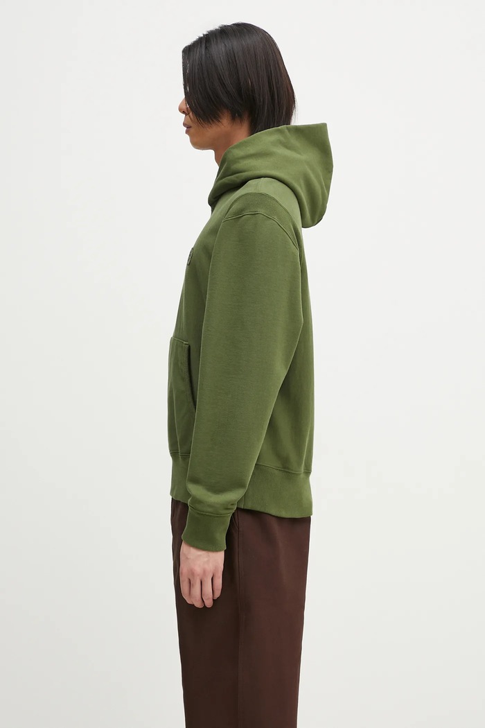 Kenzo cotton sweatshirt Boke Flower 2.0 FF55SW2554MC.50 green SS25