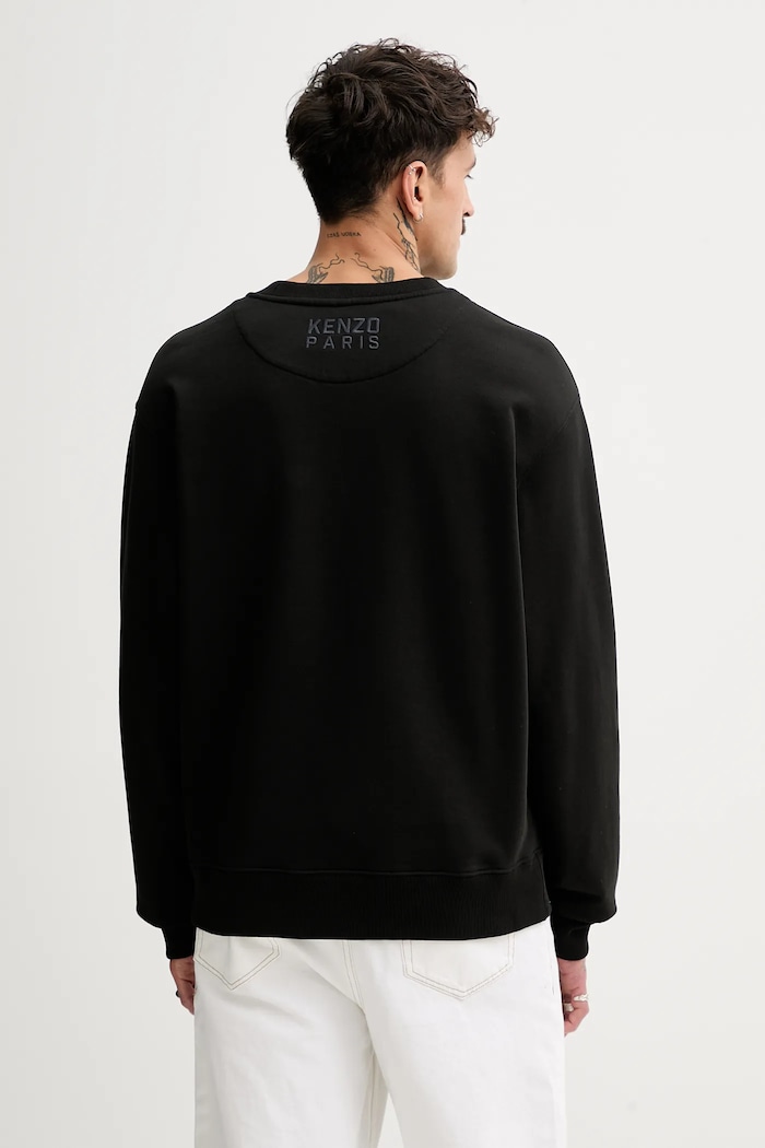 Ruházat Kenzo pamut melegítőfelső FF55SW2634MF.99J fekete