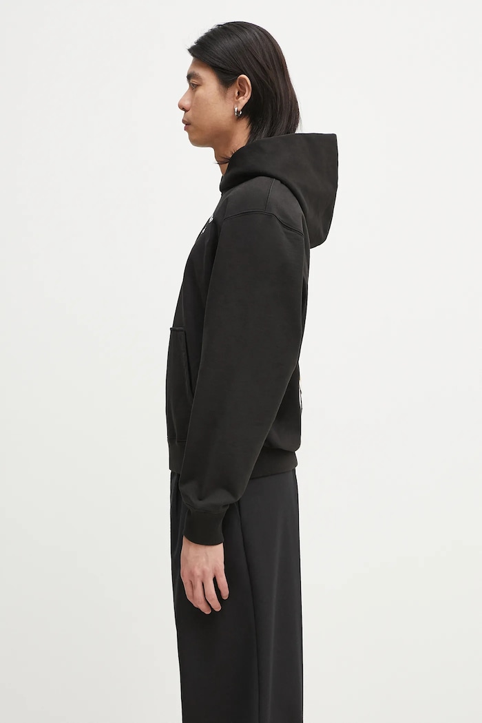 Памучен суичър Kenzo FF55SW2724MC.99J черен SS25