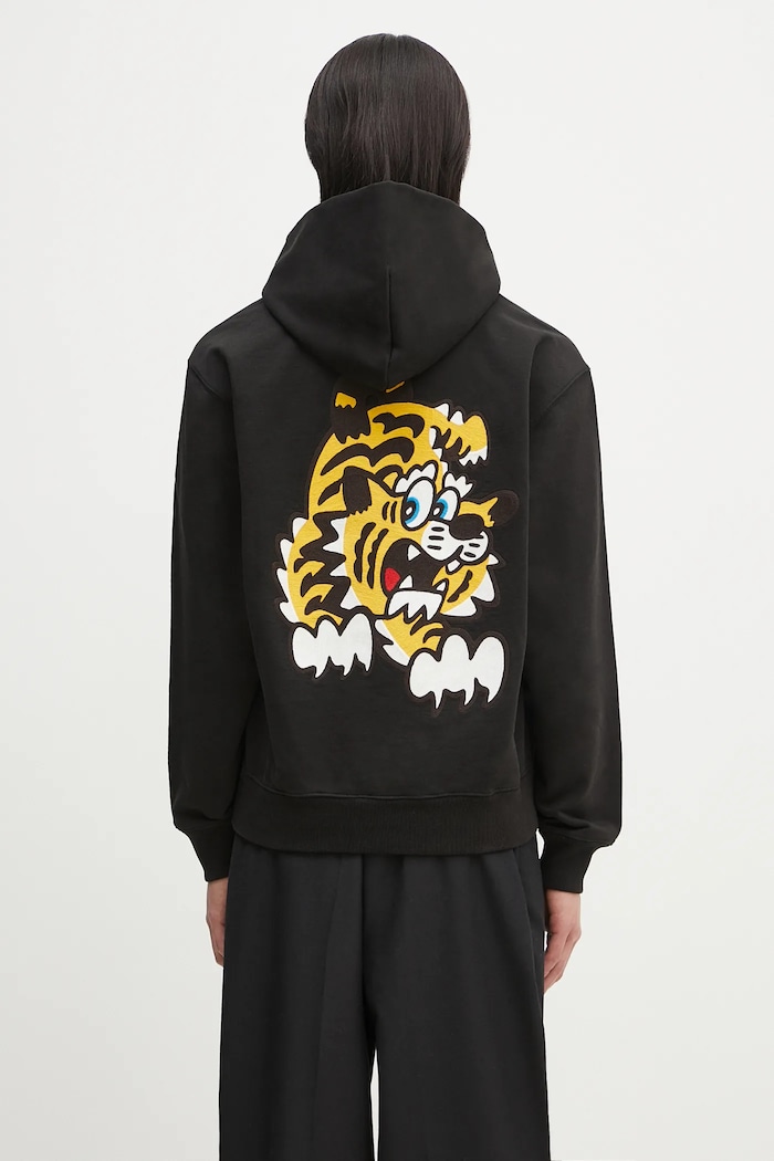 Дрехи Памучен суичър Kenzo FF55SW2724MC.99J черен