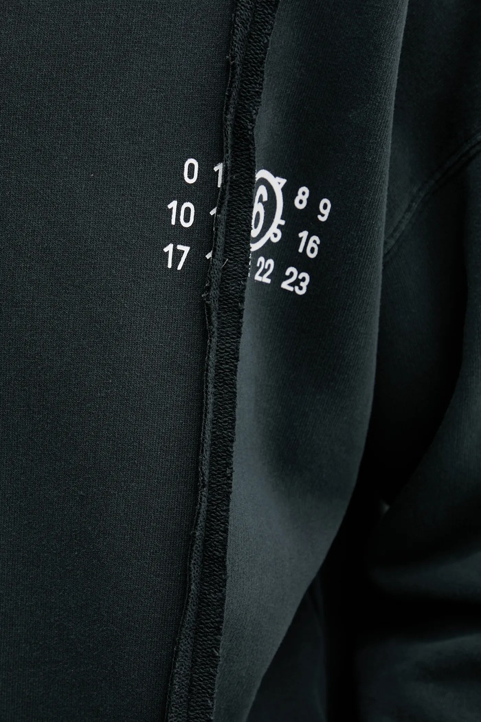 MM6 Maison Margiela bluza bawełniana SH2GU0019.M25004.900 szary