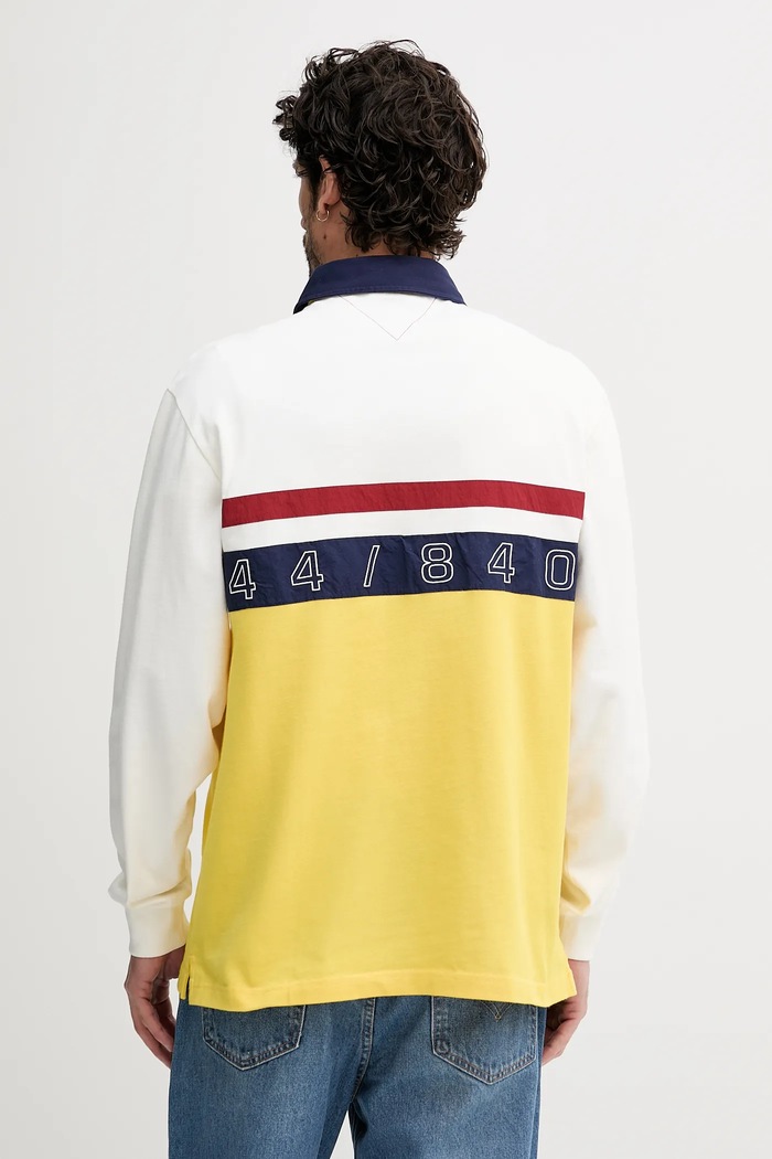 Ρούχα Βαμβακερή μπλούζα Tommy Hilfiger SAILING MN0MN00018 λευκό