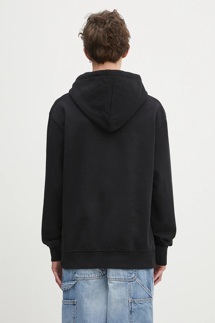 Одежда Хлопковая кофта JW Anderson Logo Embroidery JW0214.PG1632.999 чёрный