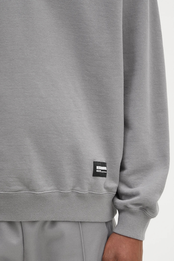 NEIGHBORHOOD cotton sweatshirt Classic Sweat Shirt Ls gray 242FPNH.CSM01