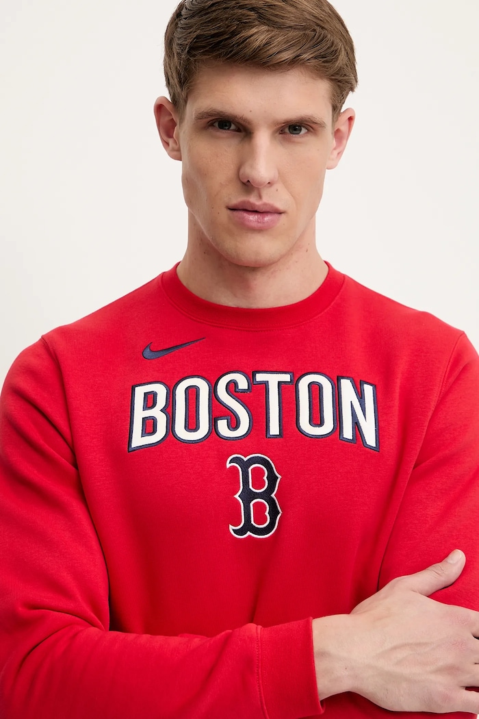 Nike bluza Boston Red Sox czerwony NKPU.163N.BQ.LYA