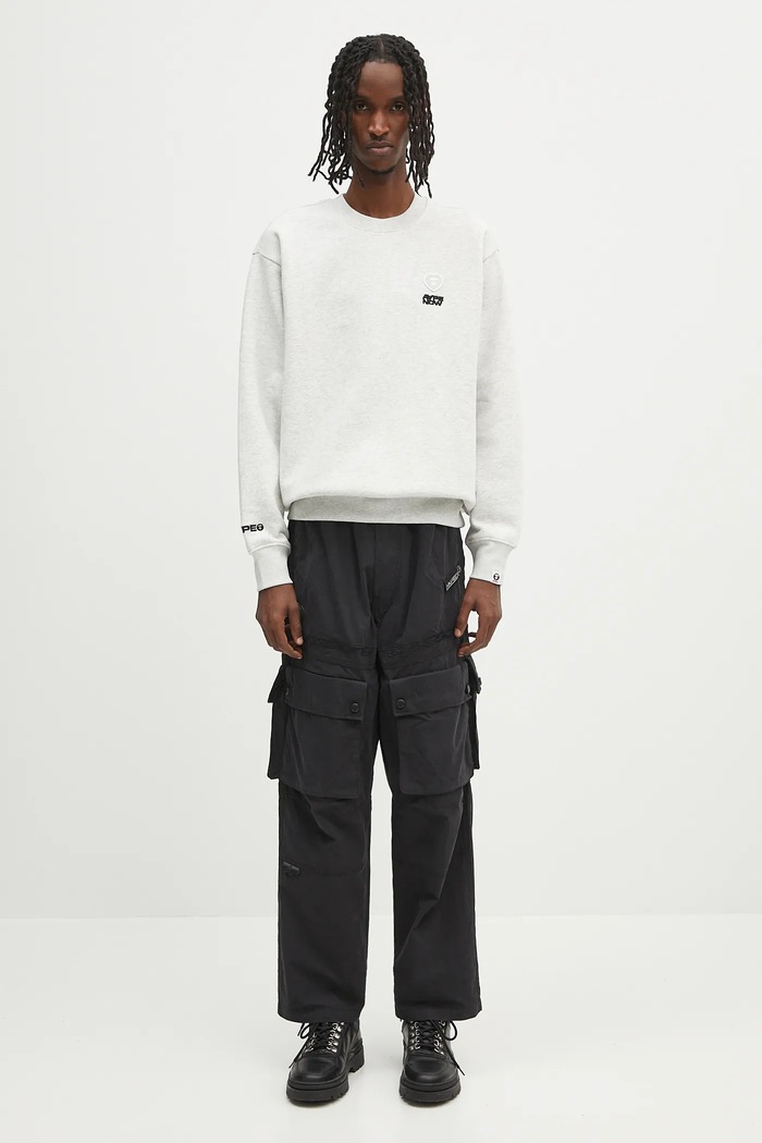 AAPE sweatshirt Now Crew Neck AAPSWMB321XAN