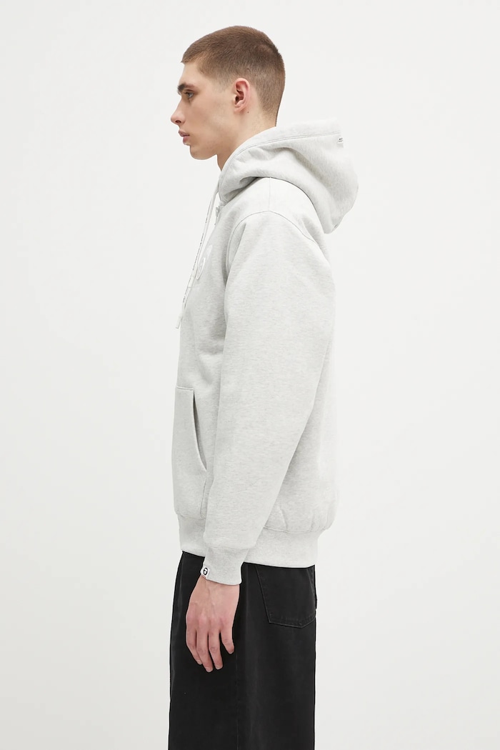 Суичър AAPE Now Zip Up AAPSWMB332XAN сив SS25
