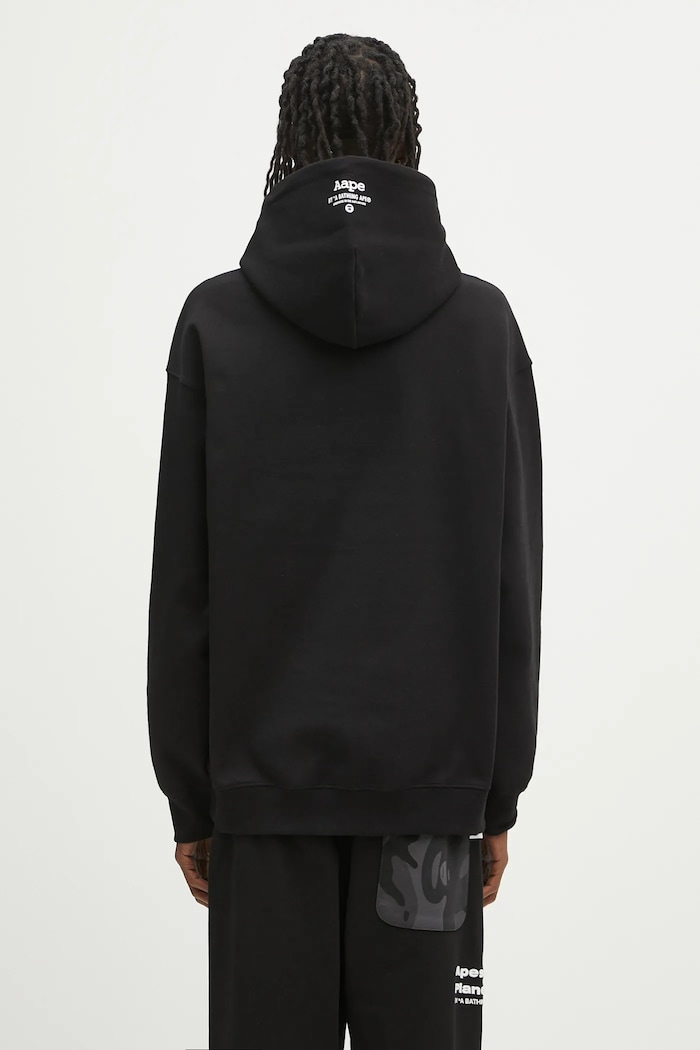 Дрехи Суичър AAPE Basic AAPSWMB340XXN черен