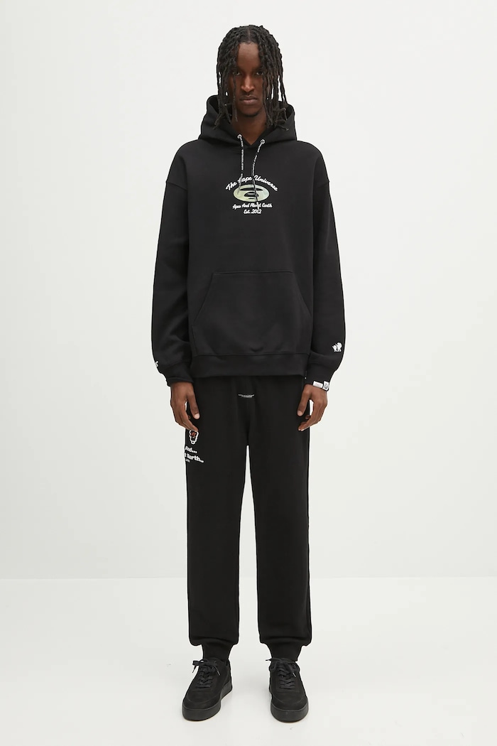 Суичър AAPE Basic AAPSWMB340XXN черен