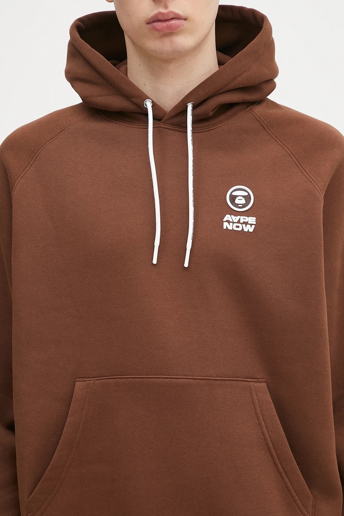 AAPE sweatshirt Now brown AAPSWMB324XXN