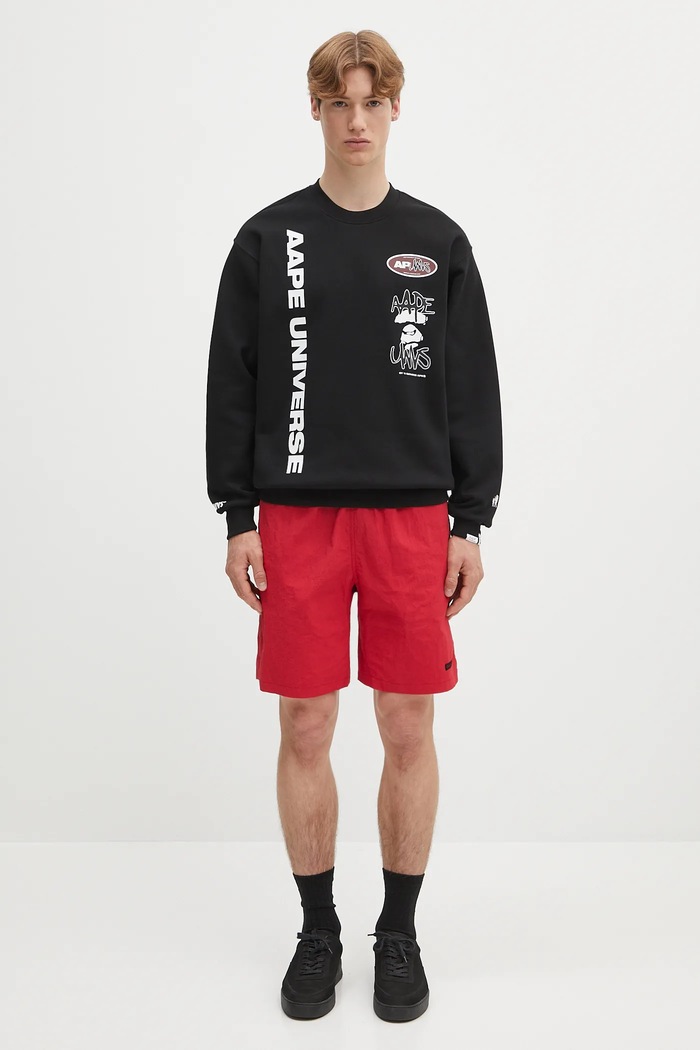 AAPE sweatshirt Basic Crew Neck AAPSWMB337XXN