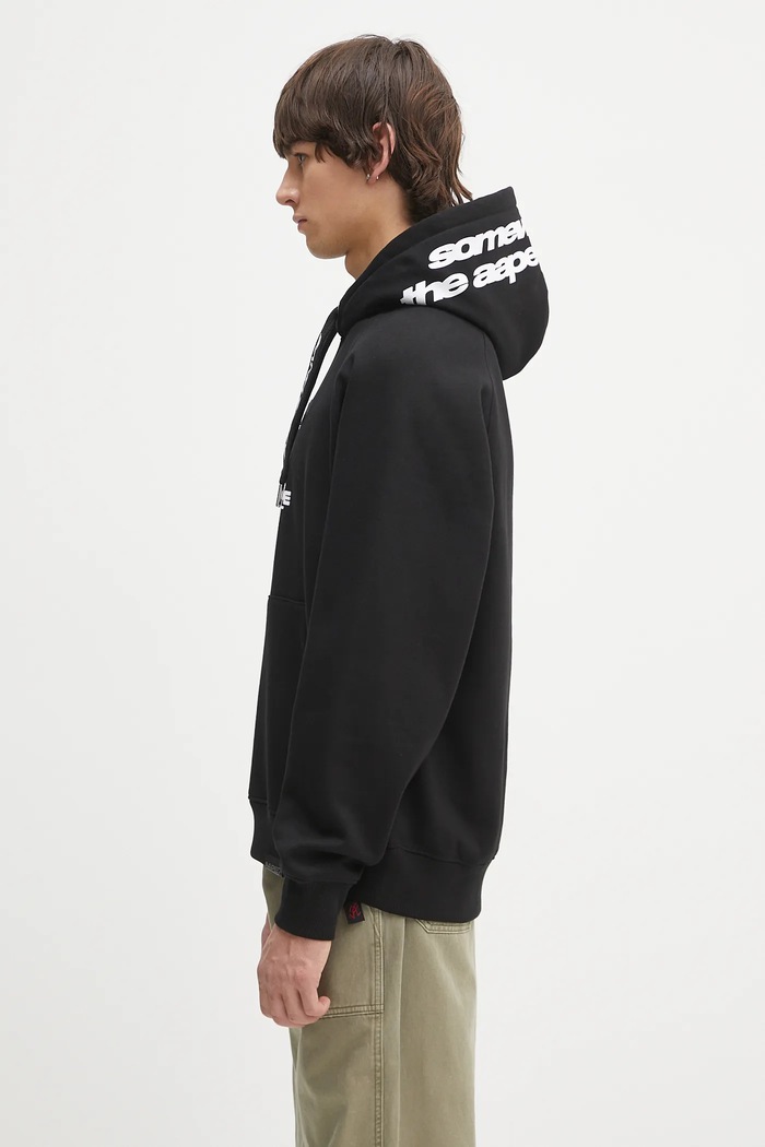 Кофта AAPE Main AAPSWMB357XXN чорний SS25