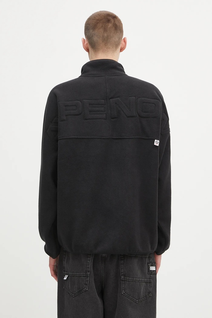 Odjeća Dukserica od flisa AAPE Now Crew Neck AAPSWMB322XXN crna