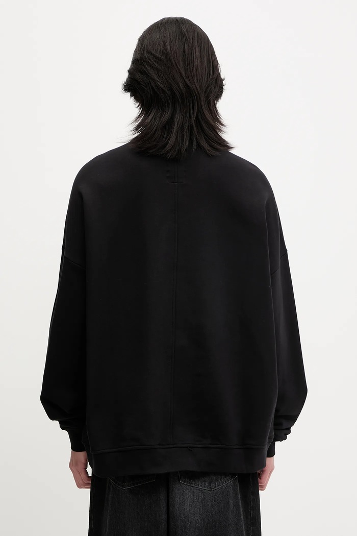 Дрехи Памучен суичър Rick Owens DRKSHDW Knitted - Jumbo Sweat 221669 CM01E1669.CHFE черен