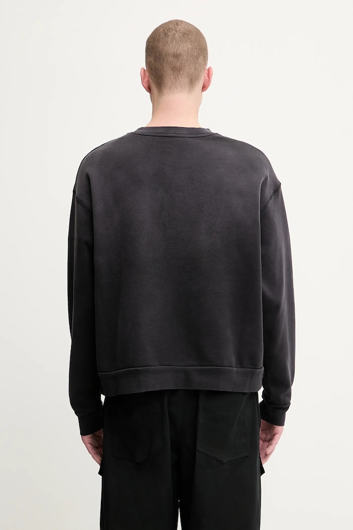 Odjeća Pamučna dukserica 1017 ALYX 9SM Garment dye boxy crewneck AAMSW0243FA01 crna