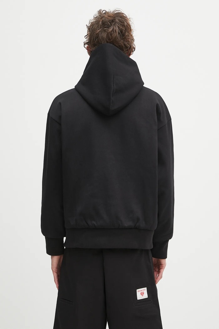 Clothing A Bathing Ape cotton sweatshirt College puffy 1K80114012 black