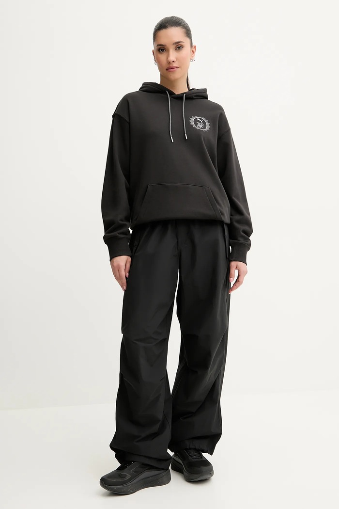 Bavlněná mikina Puma PUMA x HARRY POTTER 630093 černá