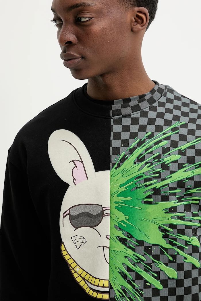 Sprayground bluza bawełniana SP712E czarny