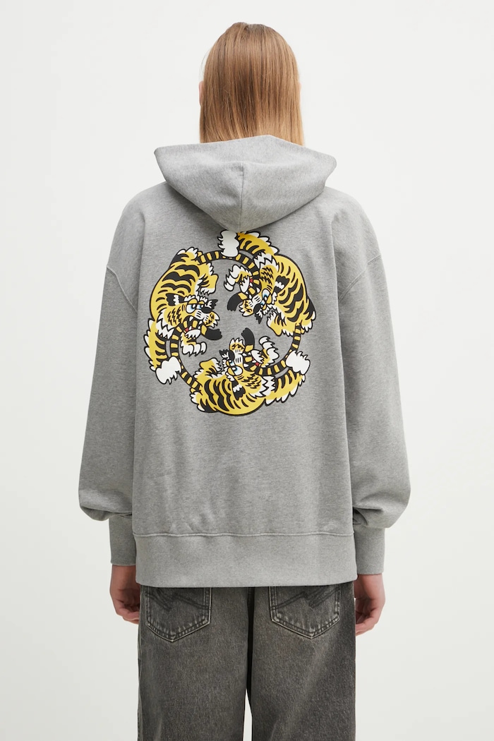 Kenzo bluza bawełniana x Verdy FF58SW2404MF.94 szary