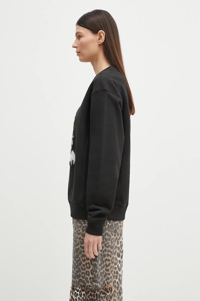 Βαμβακερή μπλούζα Kenzo x Verdy μαύρο FF58SW2764MC.99J
