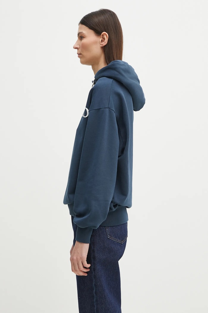 Bavlnená mikina No Problemo No Problemo Hoodie tmavomodrá NP2001203