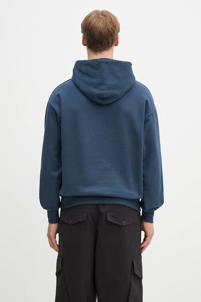 Bavlnená mikina No Problemo No Problemo Hoodie NP2001203 tmavomodrá