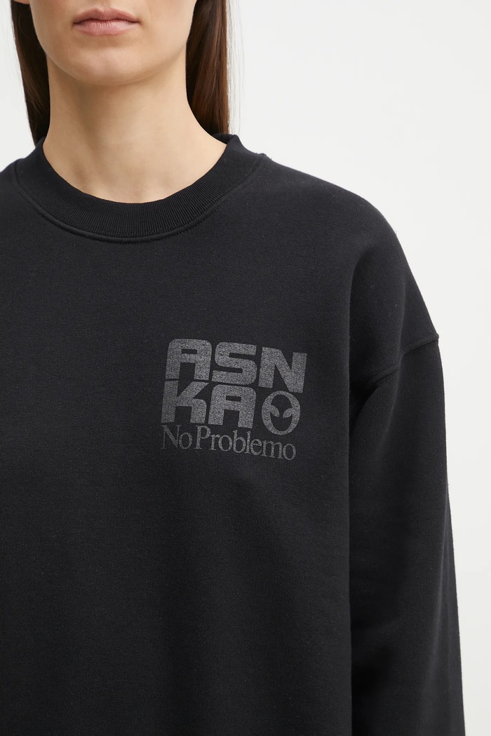 No Problemo cotton sweatshirt Alien Shall Not Sweatshirt NP2000703