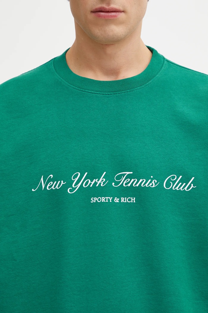 Sporty & Rich hanorac de bumbac Ny Tennis Club ST071621402GR03