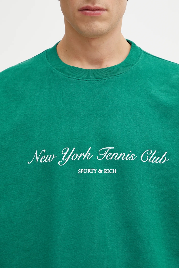 Sporty & Rich hanorac de bumbac Ny Tennis Club ST071621402GR03