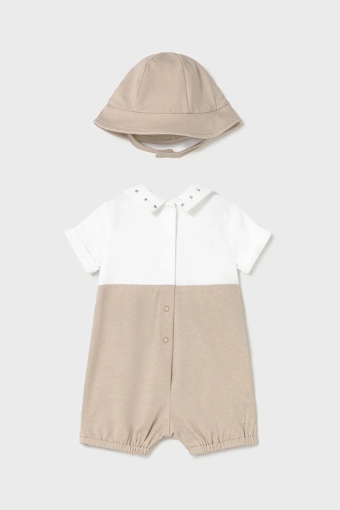 Mayoral Newborn rampe pentru copii 1605.1F.Newborn.PPYH bej SS25