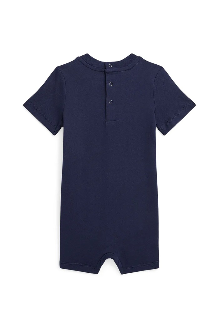 Βρεφικά βαμβακερά φορμάκια Polo Ralph Lauren 320966267001 σκούρο μπλε SS25