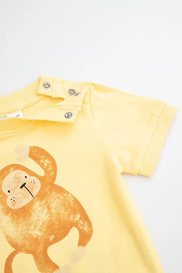 Băieți Coccodrillo body bebe WC5112201SBN galben
