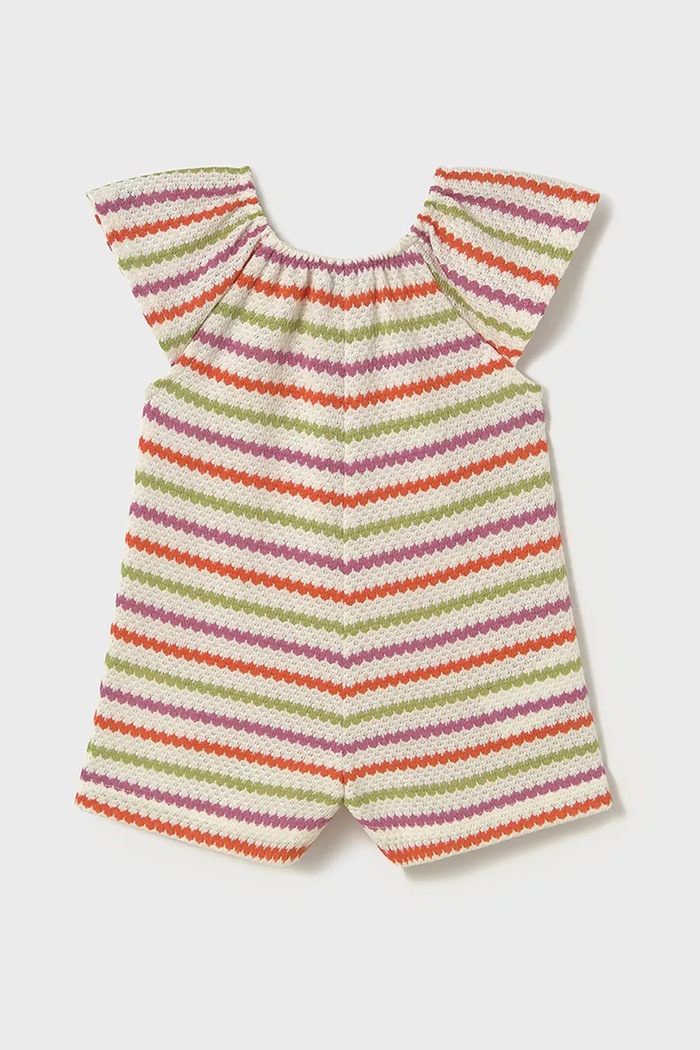 Dětské rampery Mayoral 1837.4H.Baby.PPYA oranžová SS25