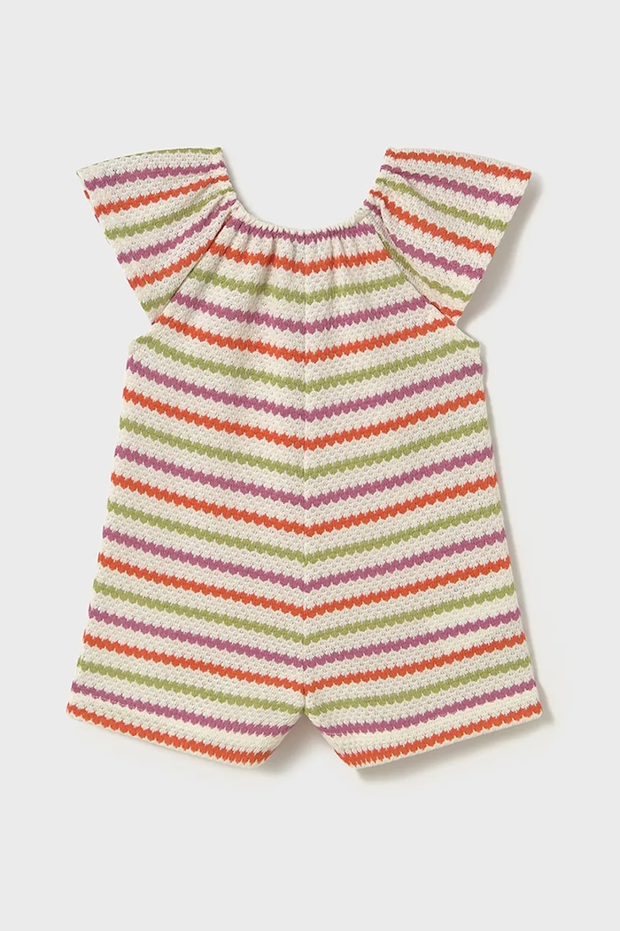 Dětské rampery Mayoral 1837.4H.Baby.PPYA oranžová SS25