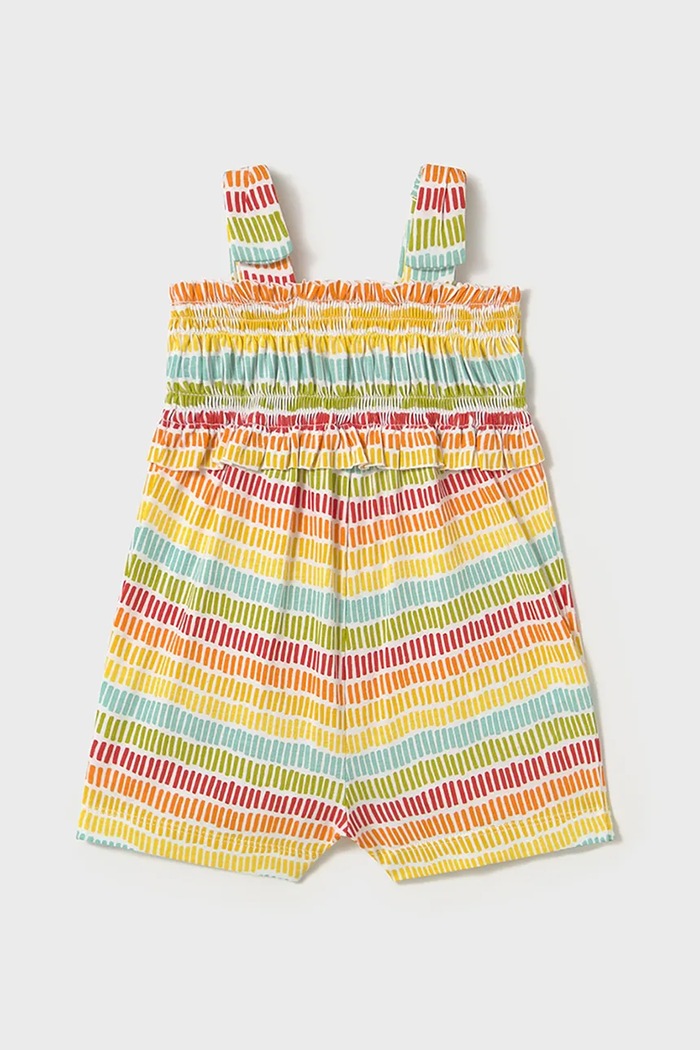 Pamučni kombinezon za bebe Mayoral 1839.4K.Baby.PPYA zlatna SS25