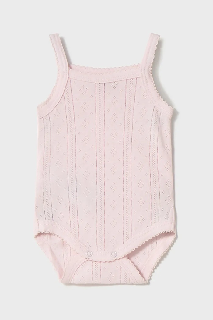 Bavlněné kojenecké body Mayoral Newborn růžová 1745.2A.Newborn.PPYH