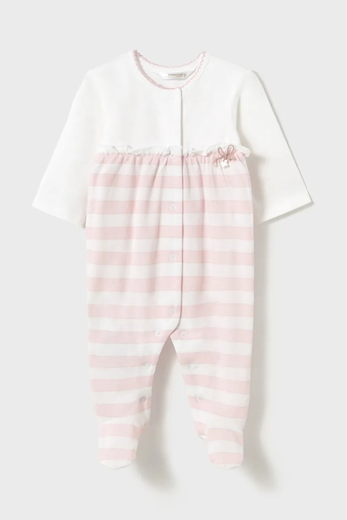 Mayoral Newborn costum bebe 2-pack 1750.2B.Newborn.PPYH roz SS25